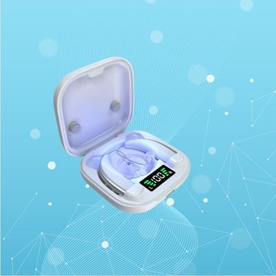 আল্ট্রাভায়োলেট ডিসইনফেকশন কানের পিছনে অদৃশ্য ডিজিটাল হিয়ারিং এইডস