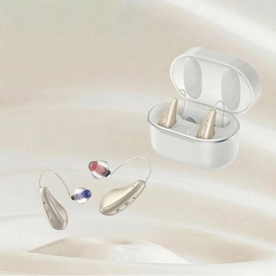 7 Levels Digital ITC CIC Hearing Aid Providing Beige Custom Choices Suitable for Precise Hearing Support and Comfortable