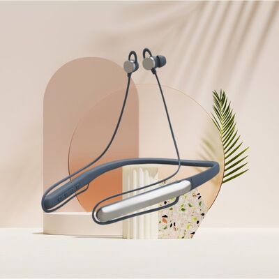 ভলিউম কন্ট্রোল ব্লুটুথ হিয়ারিং এইড নেকব্যান্ড ডিজাইন এবং উন্নত শ্রবণ অভিজ্ঞতার জন্য স্পিচ এনহ্যান্সমেন্ট সহ